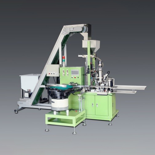 Caster Roller Bearing and Shaft Filling Machine